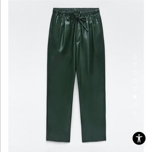 zara faux pants